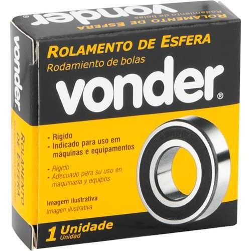 Rolamento r�gido de esfera 35 mm veda��o de borracha - 6003-2RS