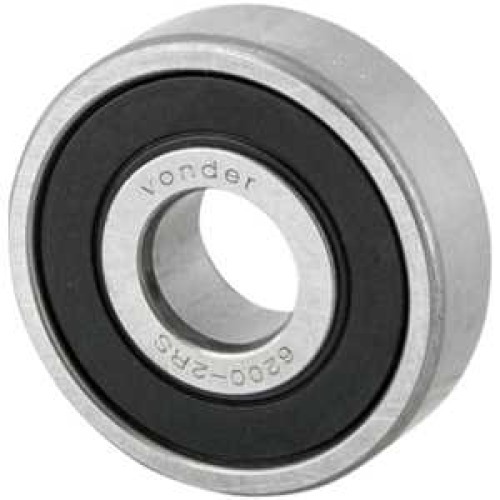 Rolamento r�gido de esfera 30 mm veda��o de borracha - 6200-2RS