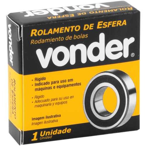 Rolamento r�gido de esfera 32 mm veda��o de borracha - 6201-2RS