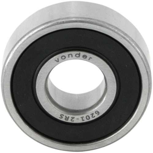Rolamento r�gido de esfera 32 mm veda��o de borracha - 6201-2RS