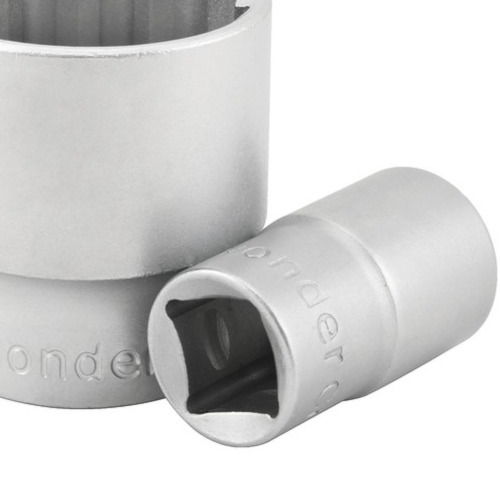 Soquete estriado 12 mm encaixe 1/2