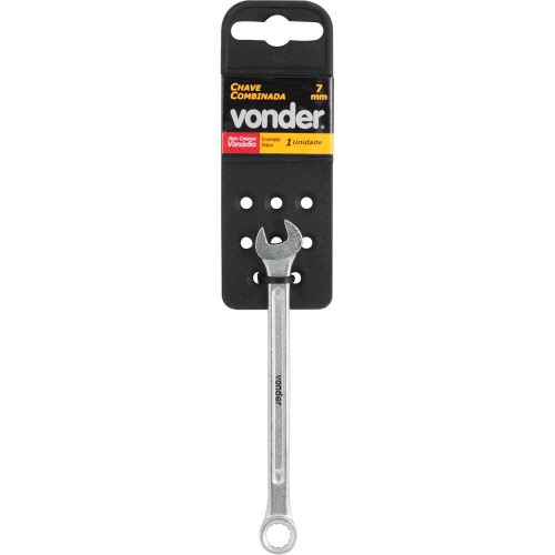 Chave combinada 7 mm a�o cromo van�dio
