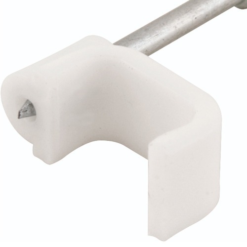 Grampo pl�stico redondo para fios de 6 mm