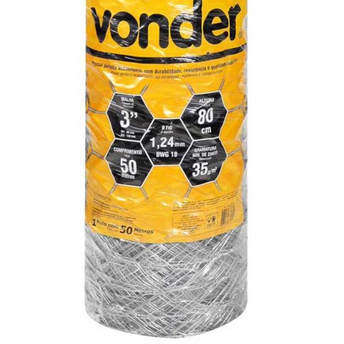 Tela metálica hexagonal malha 3 Tela metálica hexagonal malha 3