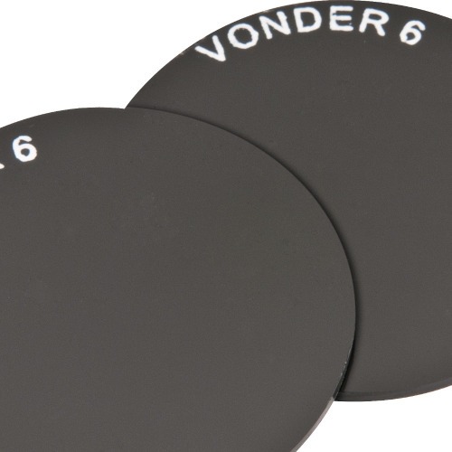 Lente redonda 50 mm verde - TON-6