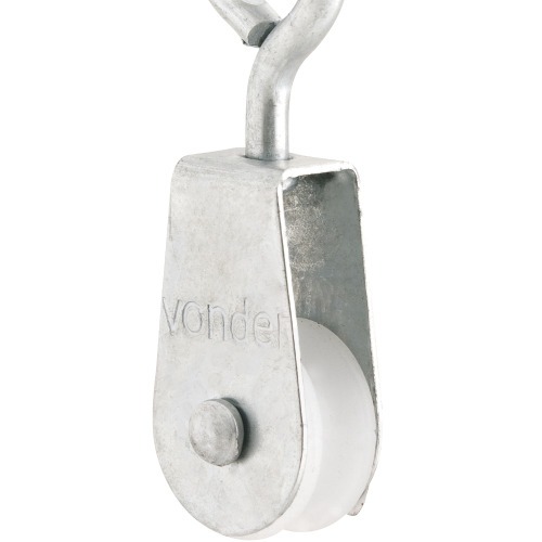 Roldana pl�stica 2 cm com olhal 