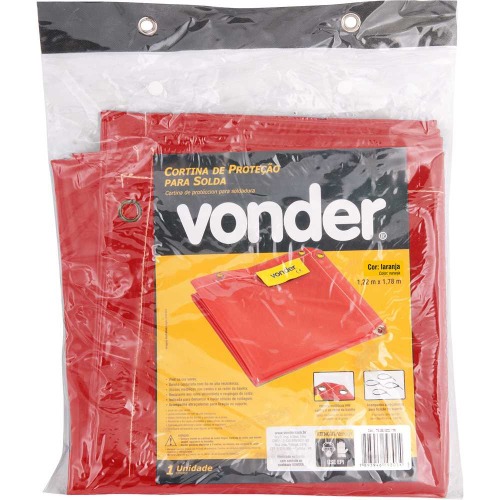 Cortina de solda 1,22 x 1,78 metros sem suporte - CLV1217