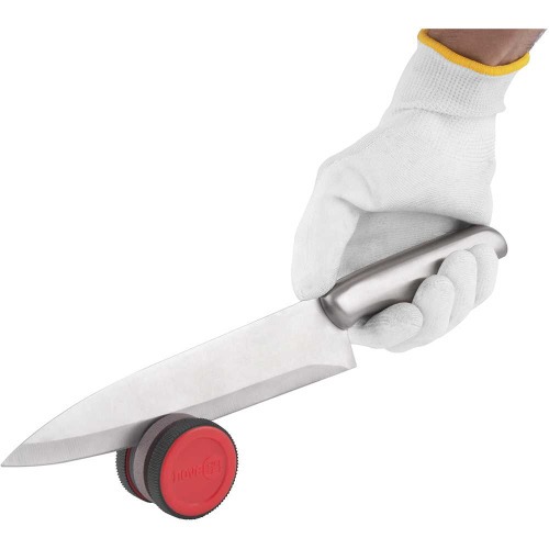 Afiador de facas com pedra abrasiva 4,8 cm x 3,6 cm