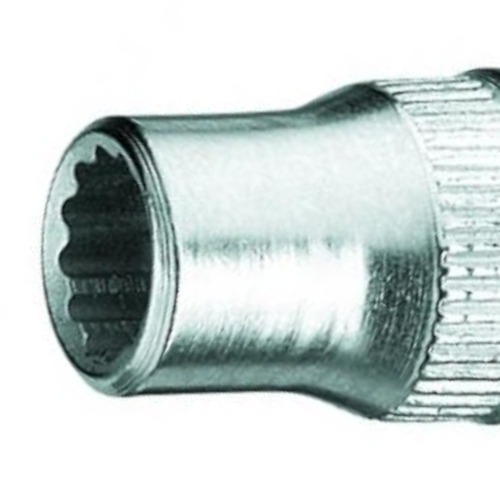 Soquete estriado 6 mm encaixe 1/4