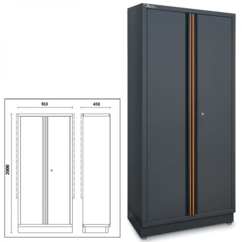 Armário de ferramentas modular 2 portas - C45PRO AS2 Armário de ferramentas modular 2 portas - C45PRO AS2