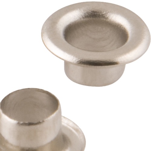 Ilh�s met�lico cromado pacote com 100 pe�as - 36.62.145.502