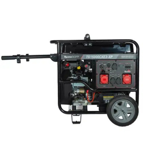 Gerador de energia 17 Kva a gasolina para alimentar carregador do Drone DJI Trif�sico 380V - TG15000CXE3-XP