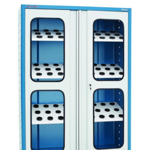 Arm�rio com capacidade para 108 cones porta vidro
