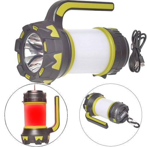 Lanterna holofote Led recarregável T6 - Explorer Delta Lanterna holofote Led recarregável T6 - Explorer Delta