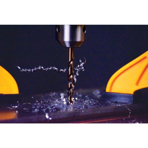 Broca de aço rápido para metal 4,50 mm - Gold Ferrous Broca de aço rápido para metal 4,50 mm - Gold Ferrous