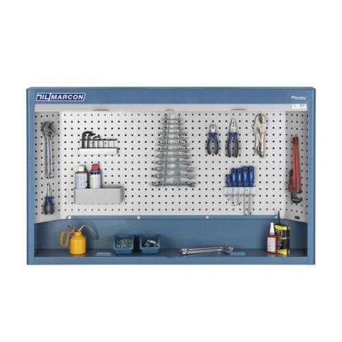 Arm�rio para ferramentas com chapa perfurada e persiana em pvc - AM-7