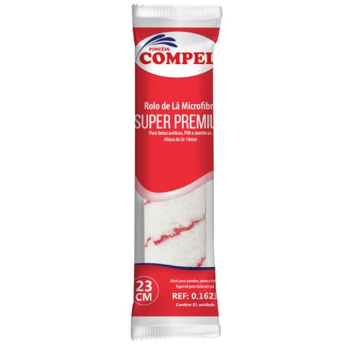 Rolo de lã para pintura 23 cm Sem Suporte - Super Premium Rolo de lã para pintura 23 cm Sem Suporte - Super Premium