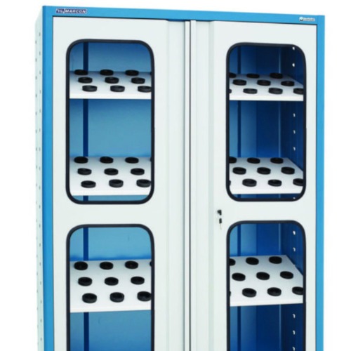 Arm�rio porta-cones com 3 prateleiras inclinadas - AM-17