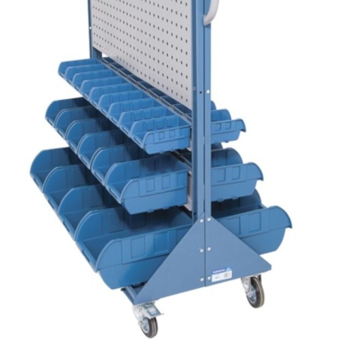 Carrinho com painel para transporte de componentes - CR-77