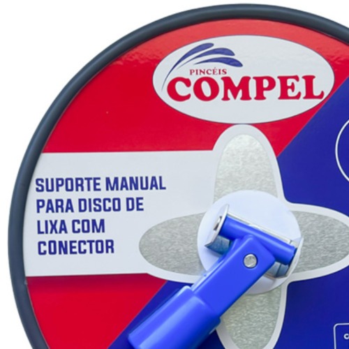Suporte manual para disco de lixa com conector 9 Suporte manual para disco de lixa com conector 9
