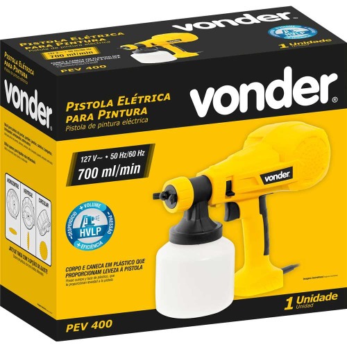 Pistola de pintura pulverizadora el�trica 320 watts - PEV 400  110V