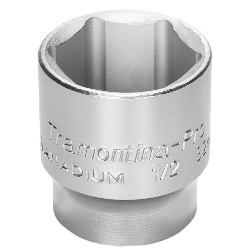 Soquete sextavado 8 mm encaixe 1/2