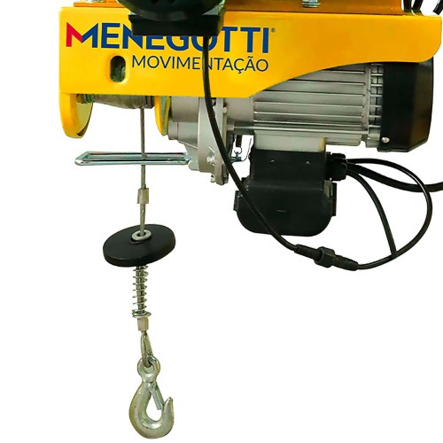 Guincho Talha el�trica 300/600 kg eleva��o at� 12 m com trole el�trico - Prime  220V