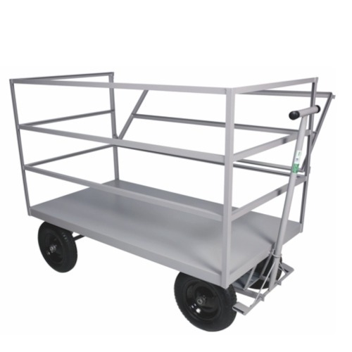 Carro plataforma com capacidade de 400 kg - TM-66 Carro plataforma com capacidade de 400 kg - TM-66