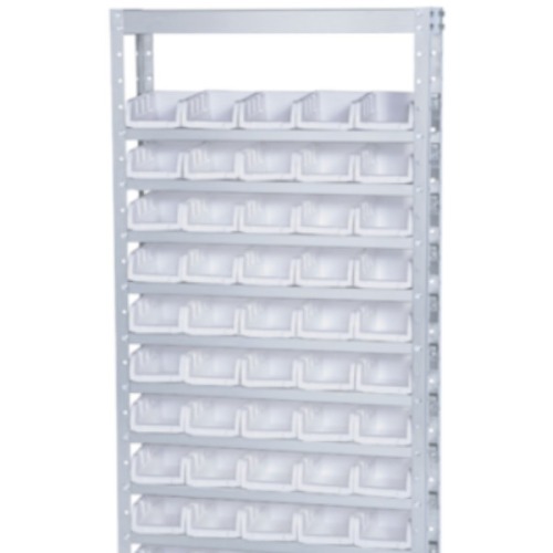 Estante em inox com 60 gavetas n� 3 branca - EI60/3B