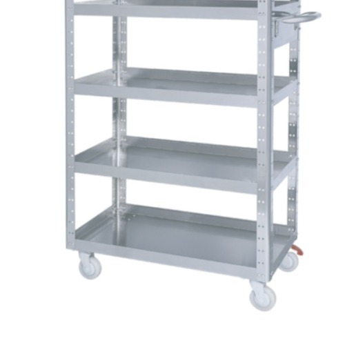 Estante em inox desmontável com 5 prateleiras 885 x 485 x 1630 mm Estante em inox desmontável com 5 prateleiras 885 x 485 x 1630 mm