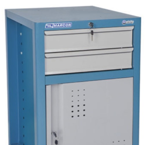 Gabinete para ferramentas 2 gavetas e 1 divisória - GP-2 Marcon Gabinete para ferramentas 2 gavetas e 1 divisória - GP-2 Marcon