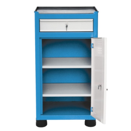Gabinete para ferramentas com 1 gaveta e 2 prateleiras reguláveis - GT-1 Gabinete para ferramentas com 1 gaveta e 2 prateleiras reguláveis - GT-1