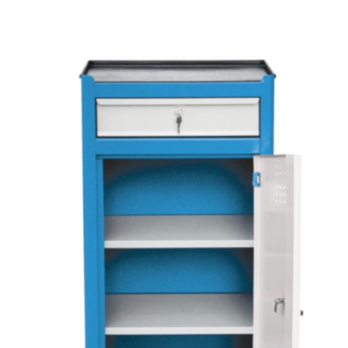 Gabinete para ferramentas com 1 gaveta e 2 prateleiras reguláveis - GT-1 Gabinete para ferramentas com 1 gaveta e 2 prateleiras reguláveis - GT-1
