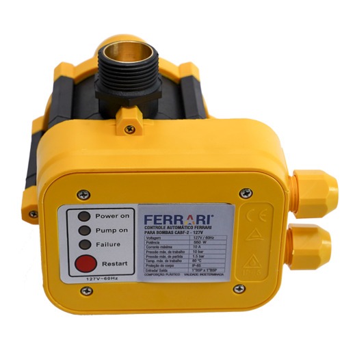Controlador automático para bomba d'água - CABF-1 110V/220V Controlador automático para bomba d'água - CABF-1 110V/220V