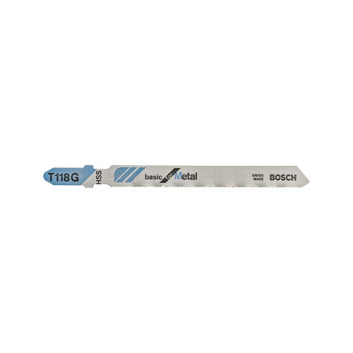 Lâmina serra tico tico 91,5 mm 36 D para madeira 5 peças - Basic For Metal Lâmina serra tico tico 91,5 mm 36 D para madeira 5 peças - Basic For Metal