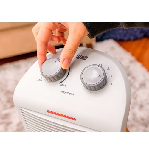 Aquecedor el�trico 1500W 3 em 1 com ventilador  - Air Heat  110V