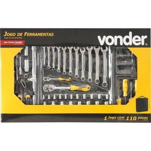 Jogo de ferramentas para mecânico com 110 peças Jogo de ferramentas para mecânico com 110 peças