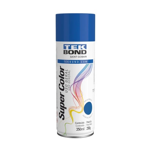 Tinta spray para uso geral 350 ml - Super color