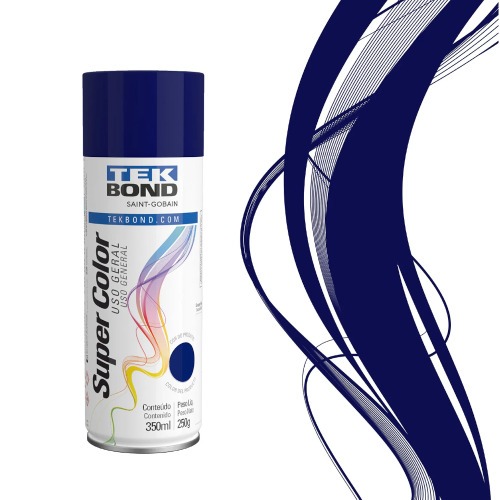Tinta spray para uso geral 350 ml - Super color Tinta spray para uso geral 350 ml - Super color