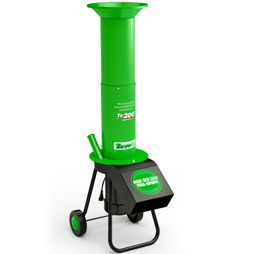 Triturador de resíduos orgânicos elétrico 1,5 hp Monofásico - TR-200 110V/220V Triturador de resíduos orgânicos elétrico 1,5 hp Monofásico - TR-200 110V/220V