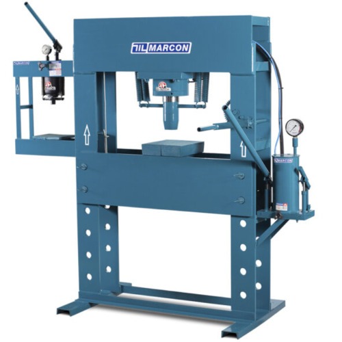 Prensa hidr�ulica capacidade 100 toneladas com auxiliar de 15 toneladas - 4208