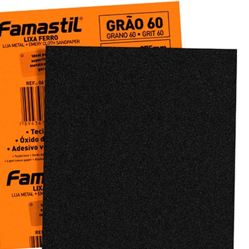 Kit 20 Folhas de lixa para ferro - F51.10 Kit 20 Folhas de lixa para ferro - F51.10
