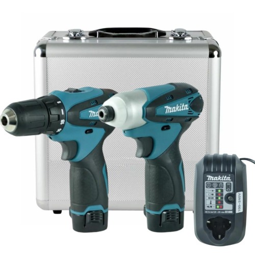 Combo Furadeira Parafusadeira e Parafusadeira de impacto a bateria com maleta - LCT204 110V/220V Combo Furadeira Parafusadeira e Parafusadeira de impacto a bateria com maleta - LCT204 110V/220V