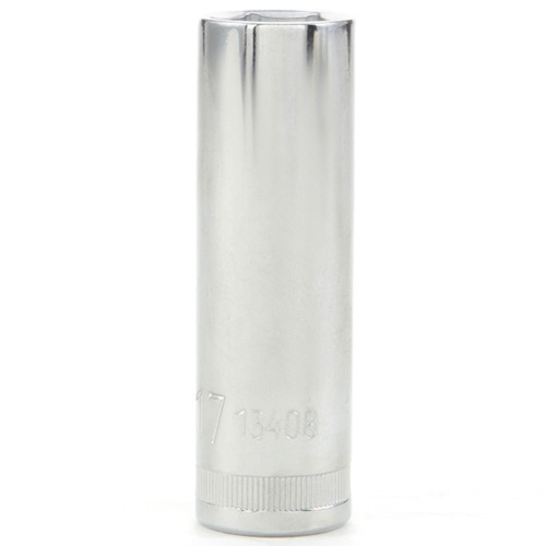 Soquete sextavado longo 17 mm encaixe 1/2 Soquete sextavado longo 17 mm encaixe 1/2