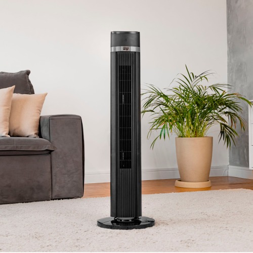 Ventilador tipo torre oscilante com controle remoto - Air Silence 220V Ventilador tipo torre oscilante com controle remoto - Air Silence 220V