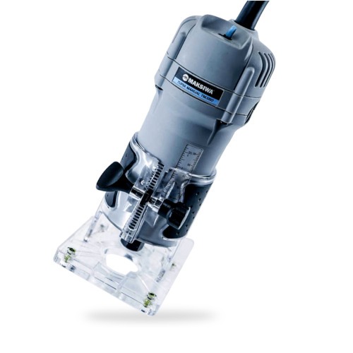 Tupia manual 500 watts com pinça de 6 mm e 1/4 Tupia manual 500 watts com pinça de 6 mm e 1/4