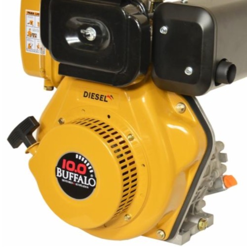 Motor a diesel 10 hp 4T partida el�trica e manual com filtro de ar seco - BFDE 10.0