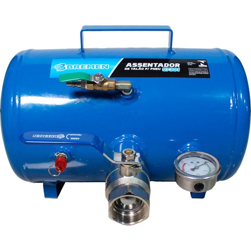 Assentador de talão para pneus 18L pressão máxima de 147 Psi - 97301 Assentador de talão para pneus 18L pressão máxima de 147 Psi - 97301