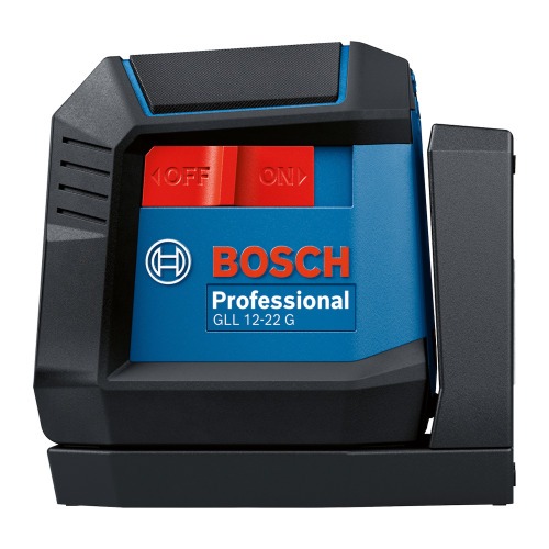 Nível a laser verde 2 linhas alcance de 12 m com suporte giratório acoplado - GLL 12-22 G Nível a laser verde 2 linhas alcance de 12 m com suporte giratório acoplado - GLL 12-22 G
