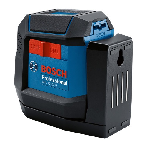 Nível a laser verde 2 linhas alcance de 12 m com suporte giratório acoplado - GLL 12-22 G Nível a laser verde 2 linhas alcance de 12 m com suporte giratório acoplado - GLL 12-22 G